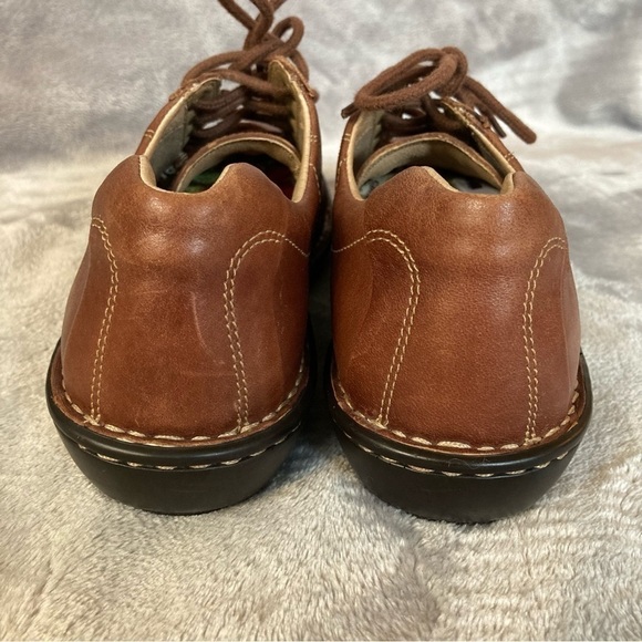 Red Wing Lace Up Oxford Style 4933 Leather Pecan Brown Shoes Size 9.5B - Picture 3 of 16